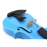 Wood Violin blue