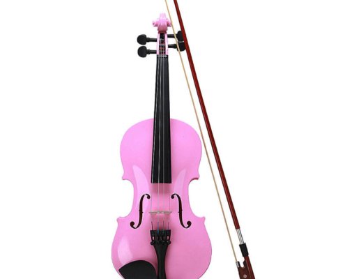 Pink 3/4 violin