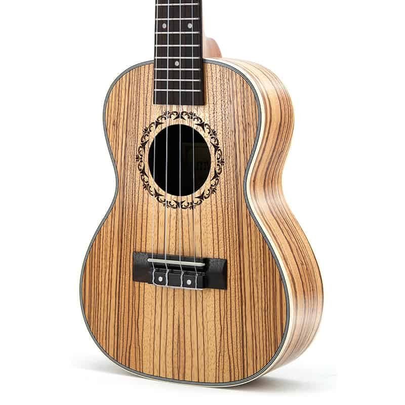 Ukulele Zebrawood