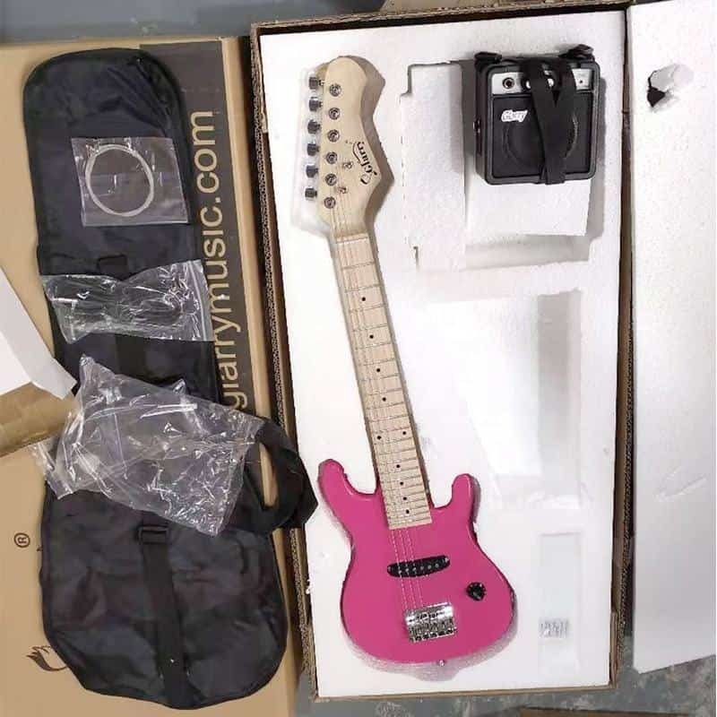 Pink Kids Guitar Kit
