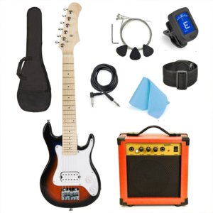 Afanti Gaucher V Acajou Kit Guitare électrique - Chine Kit de