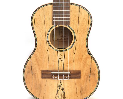 Ukelele de madera muerta