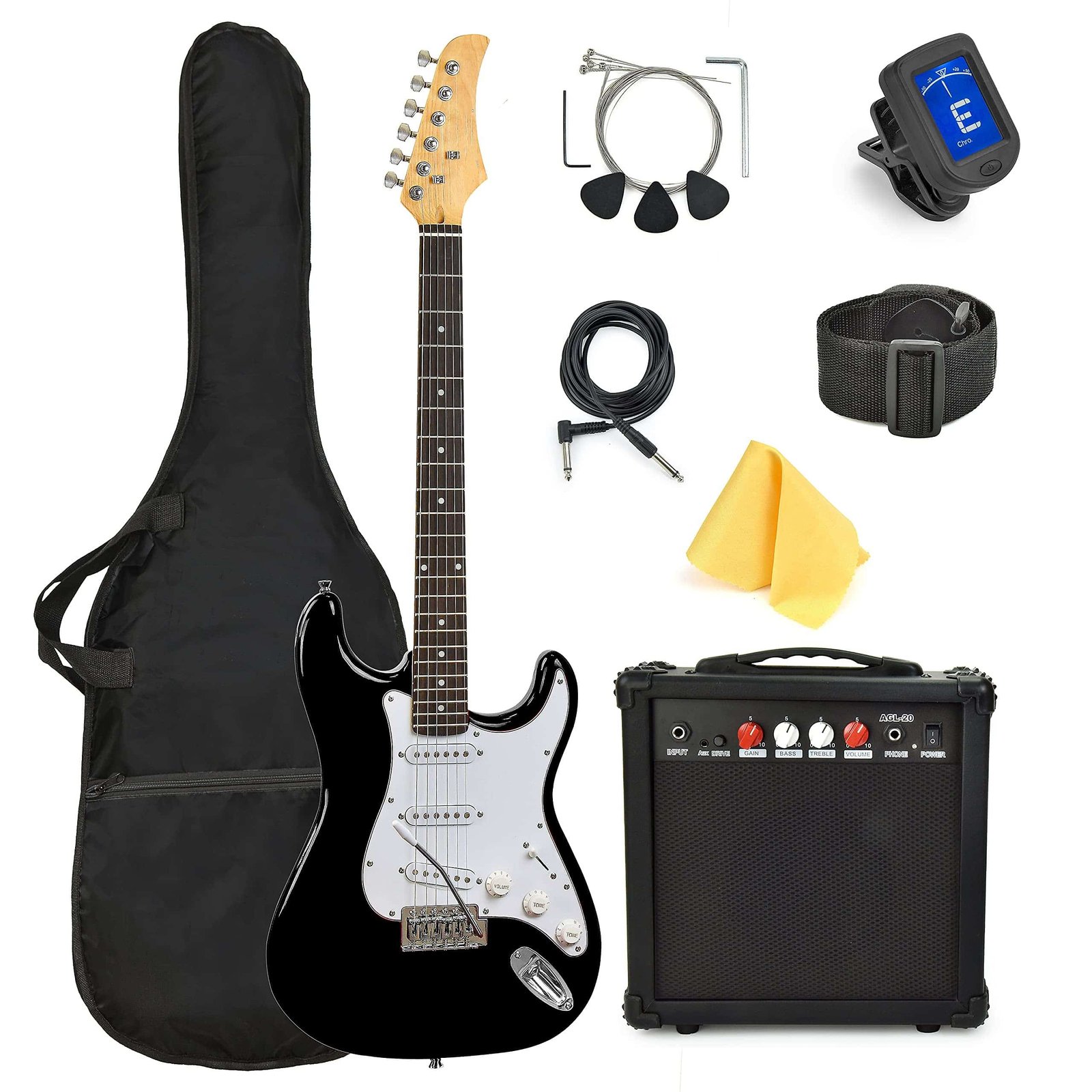 Wholesale Electric Guitar Beginner Kit Rosewood Fingerboard 4