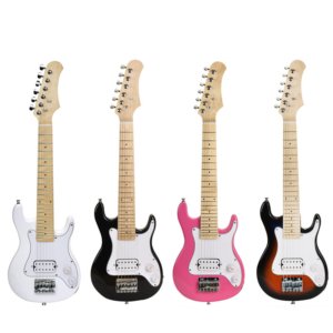 Guitares électriques colorées pour enfants