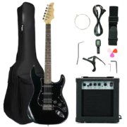 Kit de guitarra elétrica para iniciantes