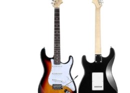 Guitare électrique Sunburst pour débutants