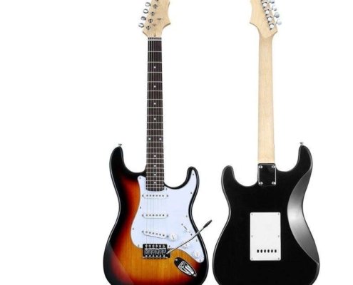 Sunburst Electric Guitar For Beginners