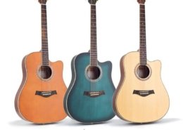 AGT-17 41″ GUITARE ACOUSTIQUE SOLIDE