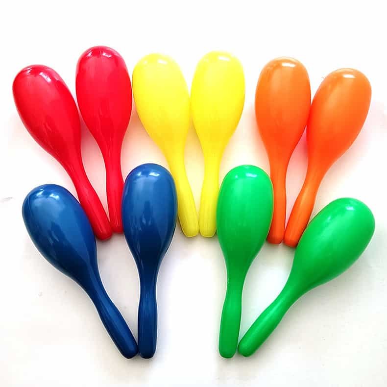 Maracas de plastico Maracas de plastico
