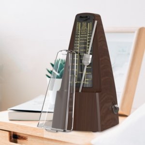 Wood Grain Mechanical Metronome