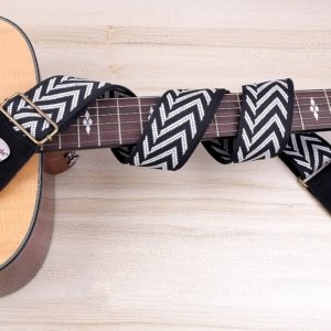 Black Cool Guitar Straps