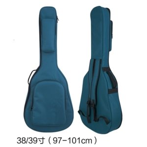 Bolsa de guitarra azul de qualidade