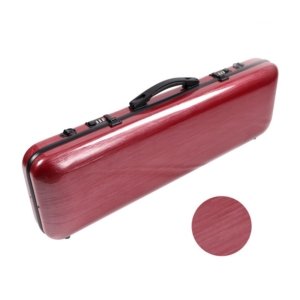 Fiberglass Oblong Red Violin case