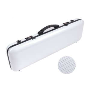 Fiberglass Oblong White Violin case