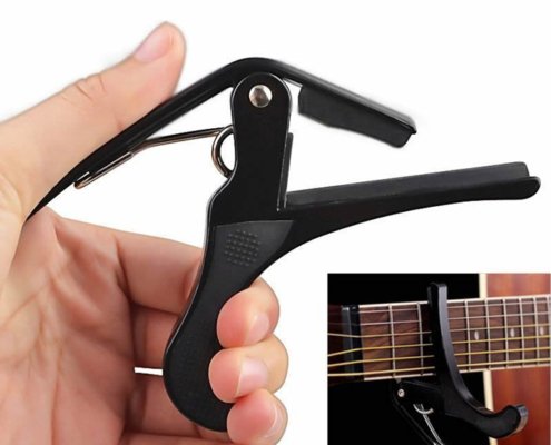 Capodastre pour guitare acoustique