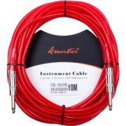 Cable de guitarra rojo mejor