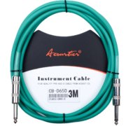 Cable de instrumento en ángulo recto de 1/4 de pulgada