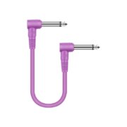 Purple Guitar Effect Pedal Cables