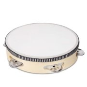 6 inch Wood Tambourine