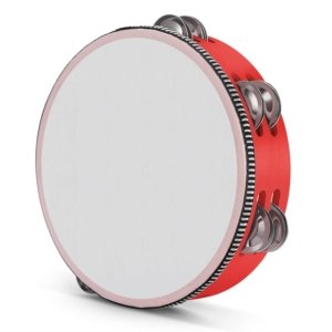 Wood Head Tambourine