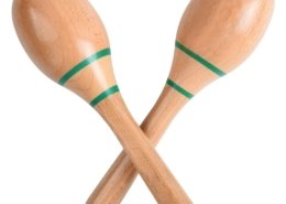 Maracas de madera