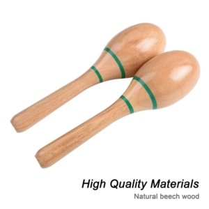 Maracas aus Holz zum Bemalen