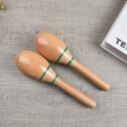 maracas en bois à décorer