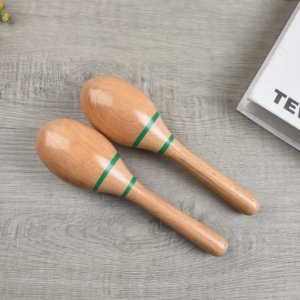 maracas de madeira para decorar