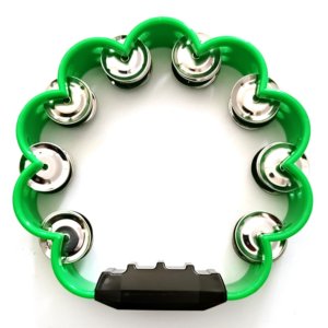 Plastic tambourine