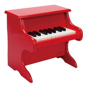 piano de madera para niños