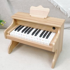 Piano de madera para niños