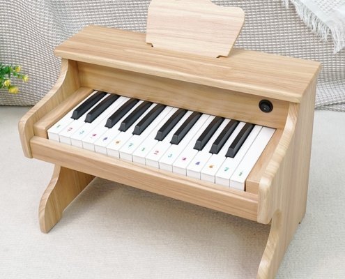 Piano en bois pour enfants