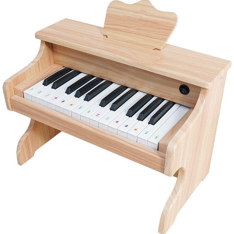 Piano de madeira infantil