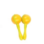 maracas jouet jaune