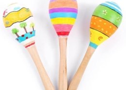 Maracas, instrumento para hacer uno mismo