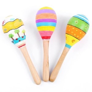 Instrumento Maracas DIY