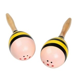 maracas cartoon Bee