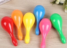 Maracas colorées