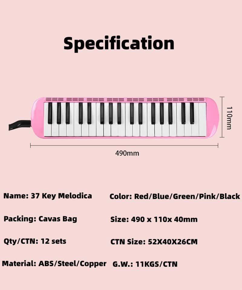 melodica notes