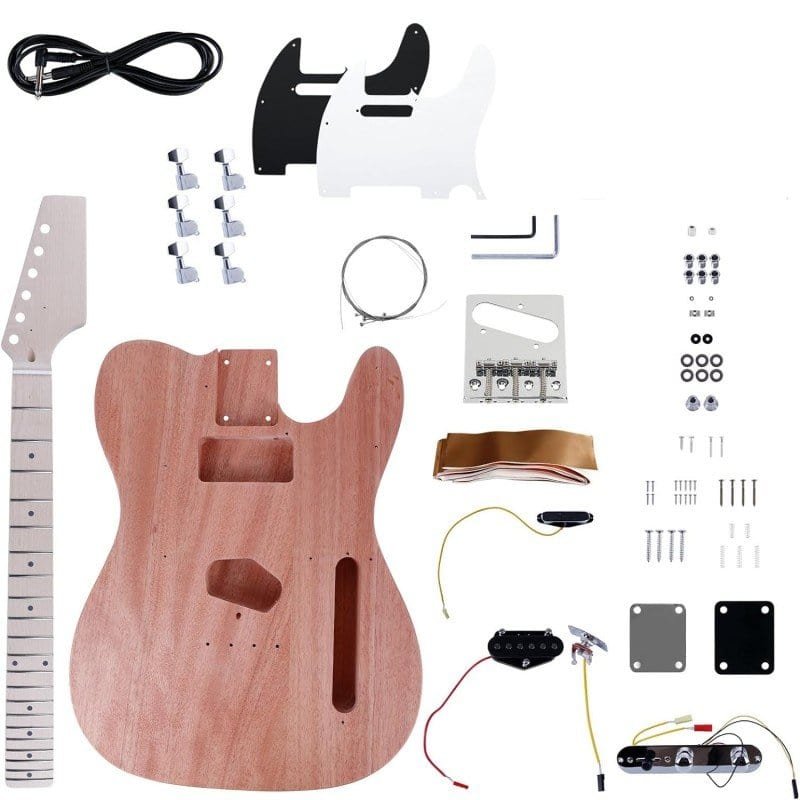 Kit de guitarra eléctrica de bricolaje