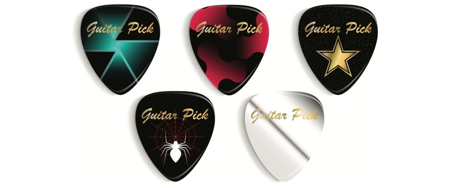 palhetas de guitarra personalizadas