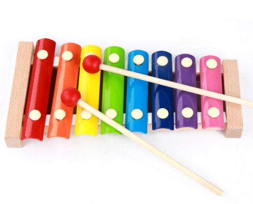 Xylophone coloré