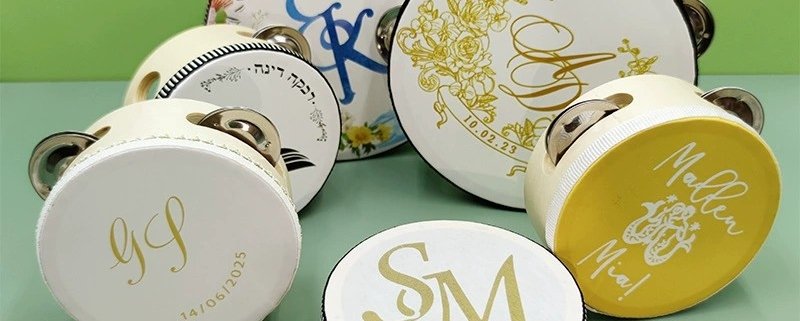 pandereta personalizada para boda