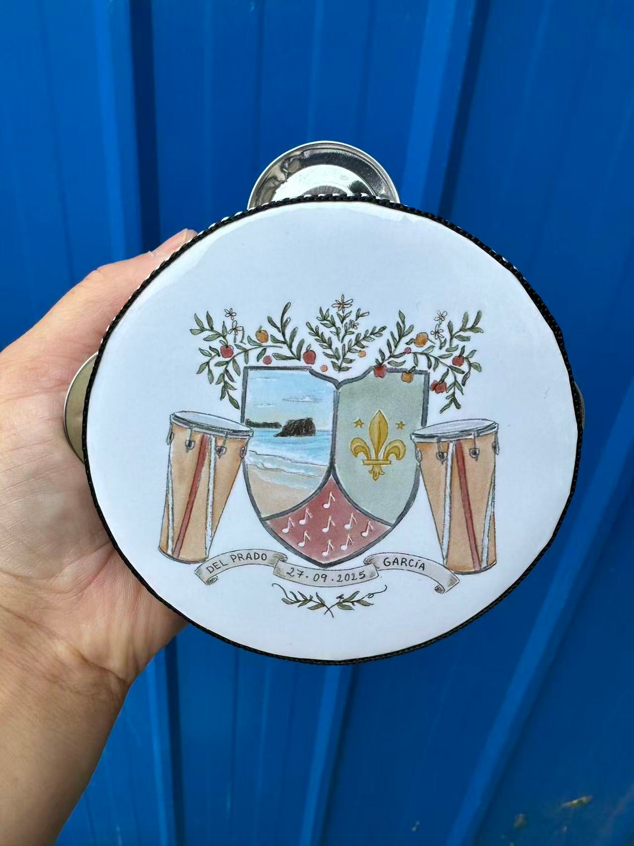 custom tambourine
