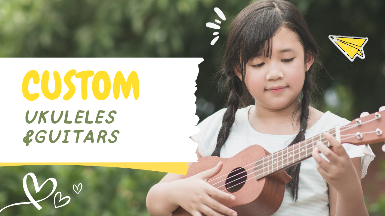 ukulele i gitary na zamówienie