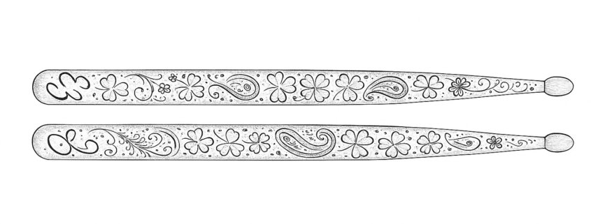 custom drumsticks file