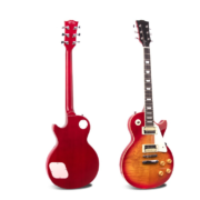 Guitare électrique LP améliorée marron