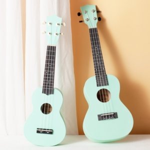 Ukulélé vert en ABS