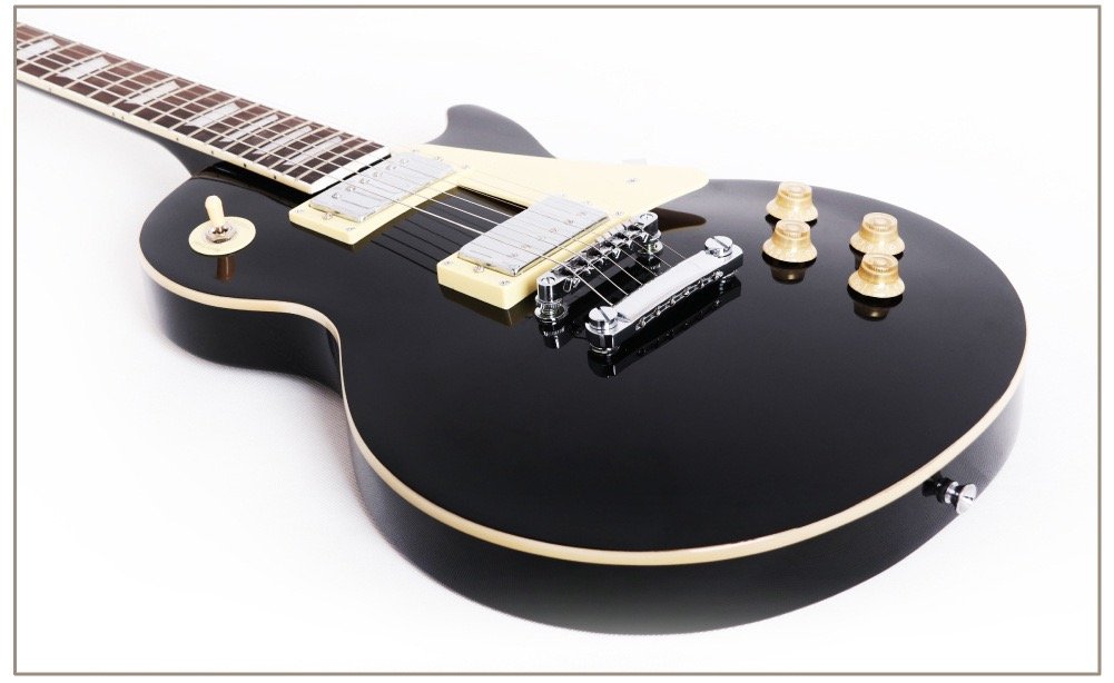 Guitare électrique LP noire