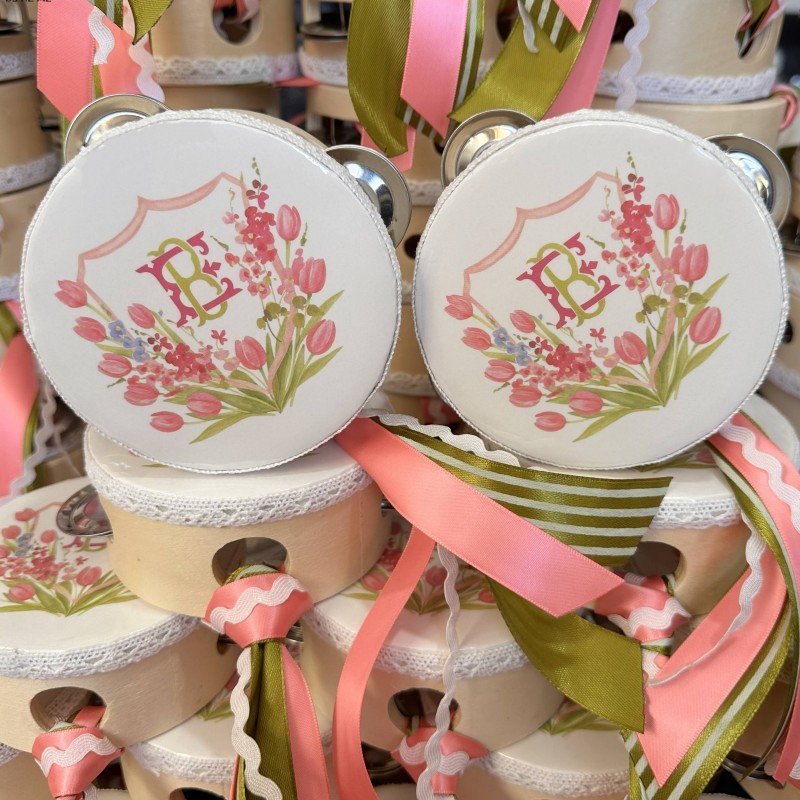 custom logo tambourines for promotional gifts and brand marketing